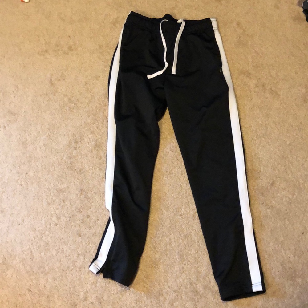 Black sweat pants